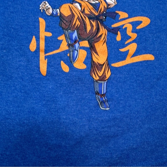 Dragonball Z T-Shirt Blue Size 6 - Picture 16 of 16